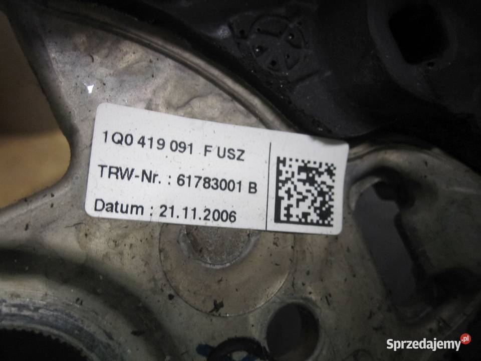 VW JETTA 07r kierownica 1K0419091M 1Q041901F osobowe Wyposażenie wnętrza Kielce sprzedam