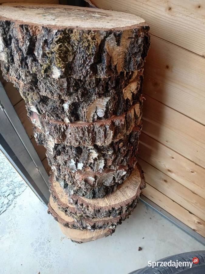 Krążki z brzozy taborety 27cmx7 27cm Mszana Dolna sprzedam
