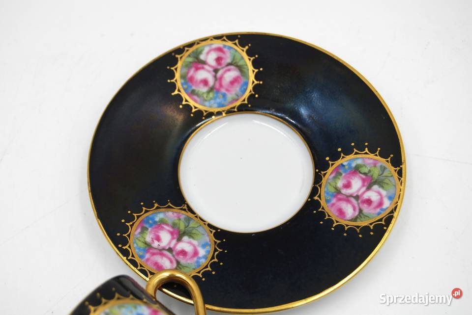 Porcelana Fraureuth Saksonia zestaw duo Poznań sprzedam