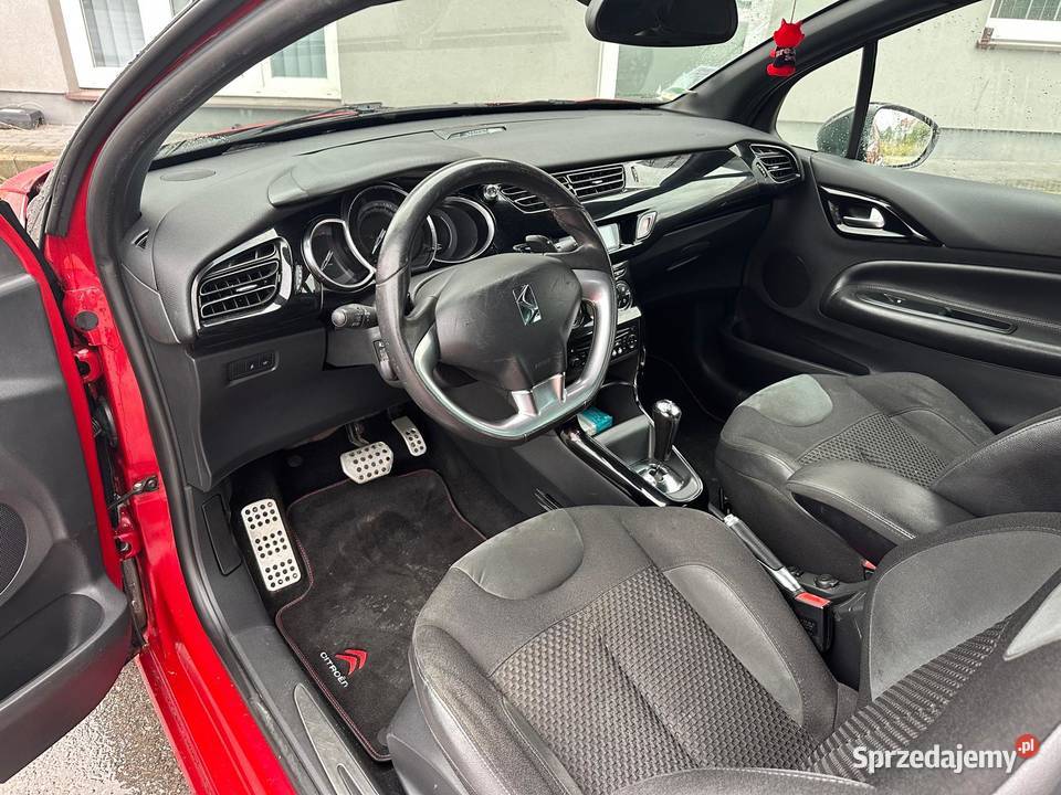 Cabrio Citroen DS DS3 16 eHDI a automat piękny ABS Brzezinki