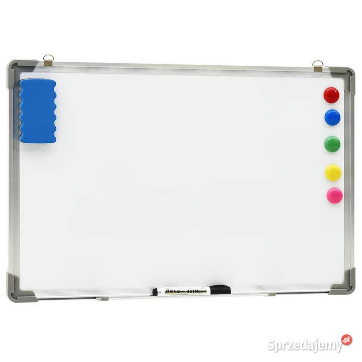 Magnetyczna tablica suchościeralna biała 60x40