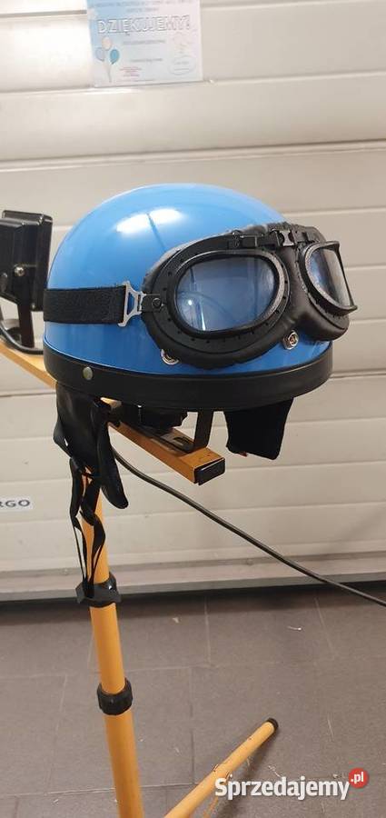 Kask orzeszek gogle prl Głogów