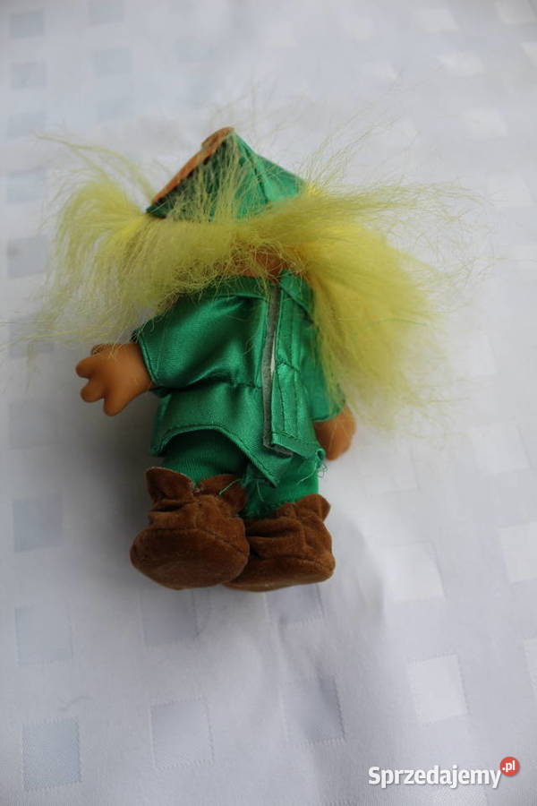 Troll Russ Żółte Piotruś Pan Storybook Elf Bielsko-Biała