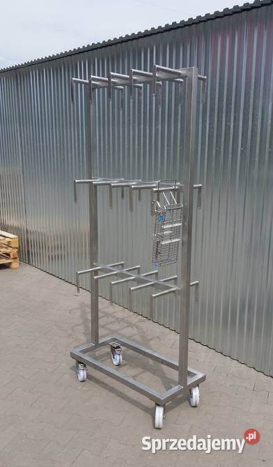 Stojak nierdzewny na kosze na noże Stary Sącz