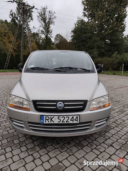Fiat Multipla 16 16V 103 4/5 podkarpackie Krosno sprzedam