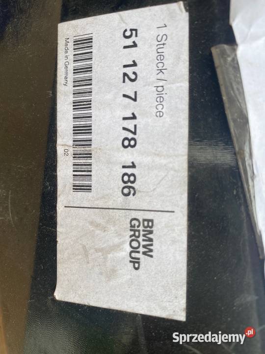BMW E60N ślizg zderzaka prawy 51127178186 sprzedam
