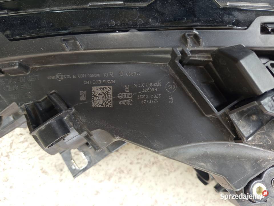 Reflektor prawy audi A5 b10 24 ORGiNAL