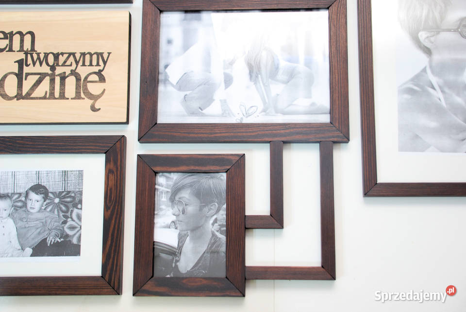 Galeria Multirama z drewna Ramka na zdjęcia Foto dolnośląskie Wrocław