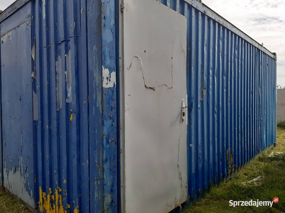 Kontener budowlany szatniowy 138 Poznań wielkopolskie Swarzędz