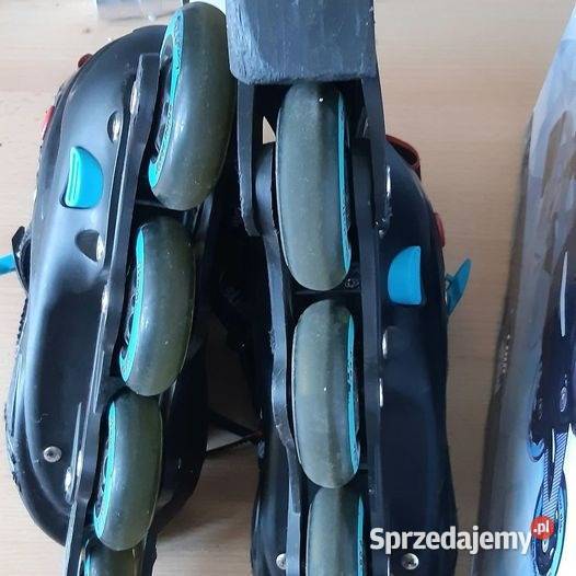 Sprzedam łyżworolki line skates cool slideblack Swarzędz