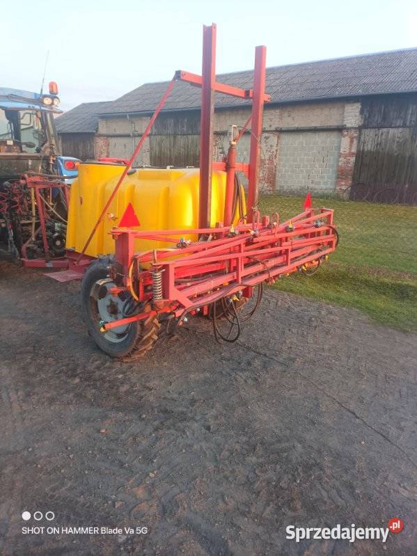 Opryskiwacz ciągany 1200L nieuszkodzony Bogacica