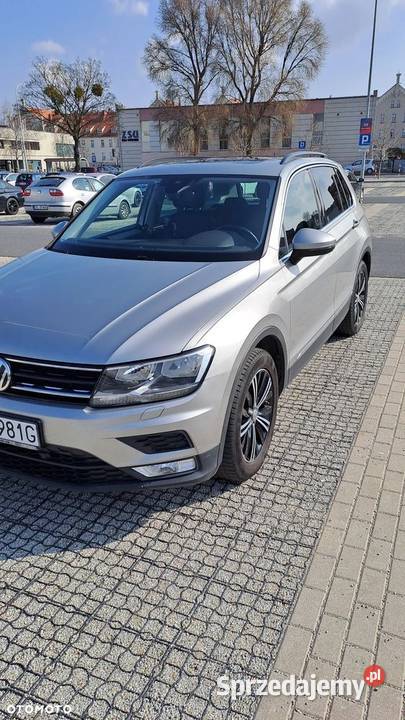VW TIGUAN 14 BENZYNA 2016 r wielkopolskie Ostrów Wielkopolski