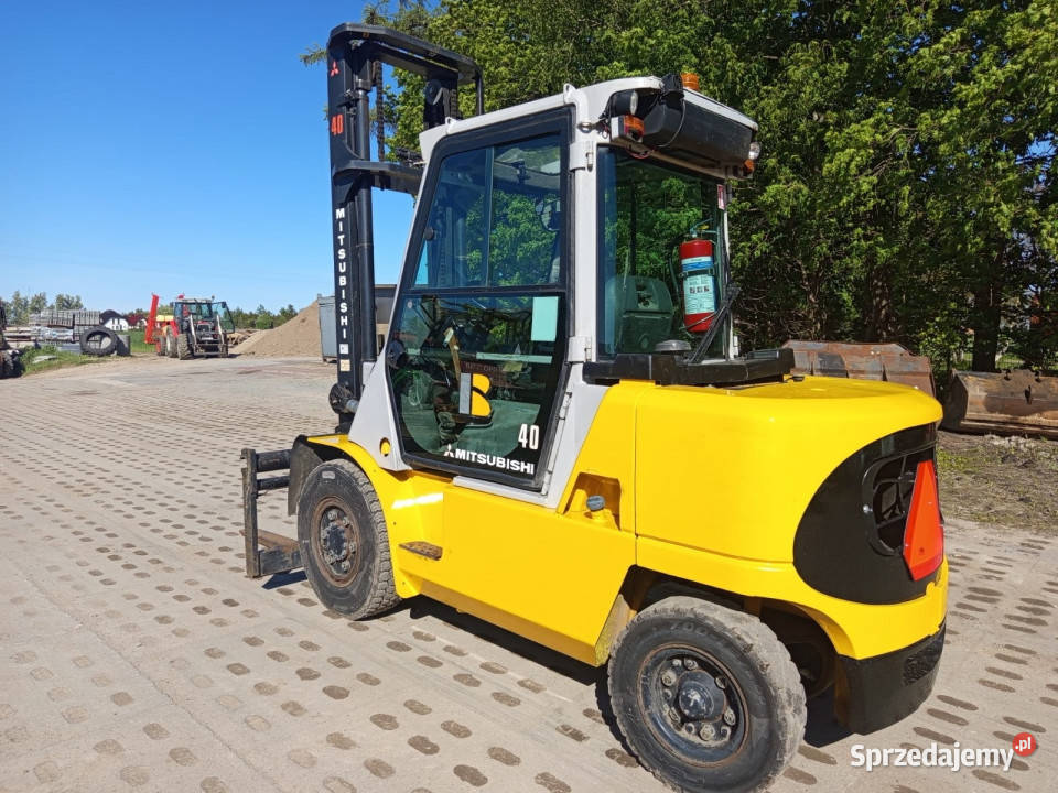 Wózek widłowy MITSUBISHI FD40K 4 t 45 m diesel Pogórze