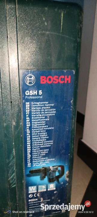 Bosch Gsh5 Professional 1100wat75J SDS młot Młoty udarowe Sędziszów