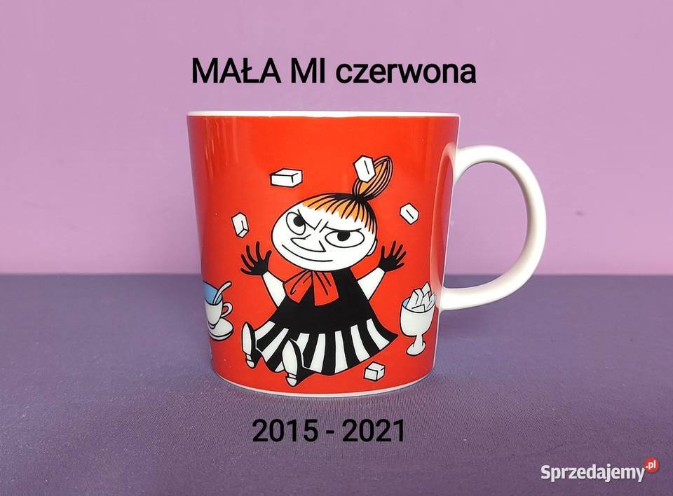 MUMINKI kubek Moomin Arabia Finland z naklejką Pozostałe Jasień