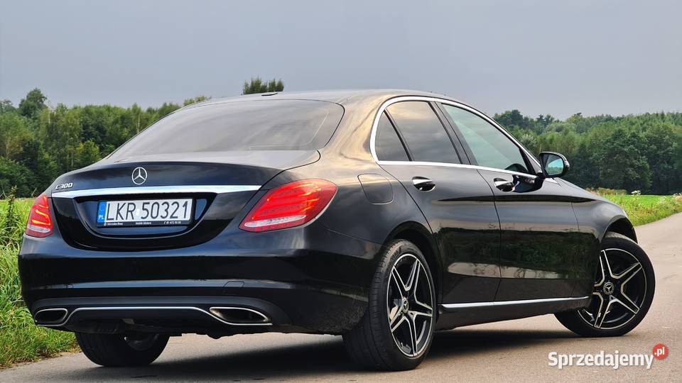 MercedesBenz C300 W205 2018 r zadbany nieuszkodzony Kraśnik