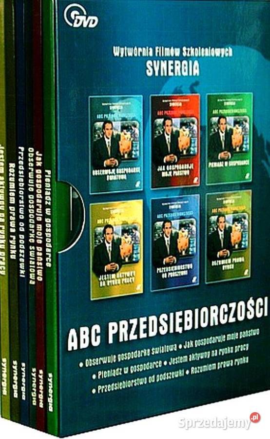 ABC przedsiębiorczości 6 płyt DVD kujawsko-pomorskie Toruń