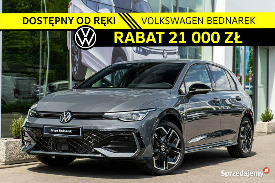 Volkswagen Golf RLine Plus 15 eTSI mHEV 150 DSG kamera cofania Golf Łódź