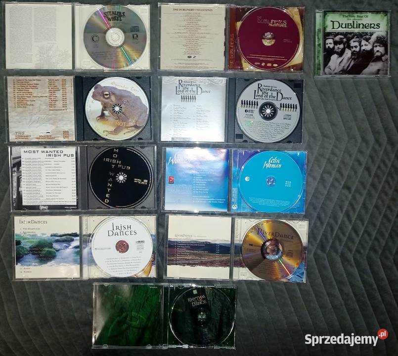 Muzyka Irlandzka Dzień Świętego Patryka 10 CD Ząbkowice Śląskie sprzedam