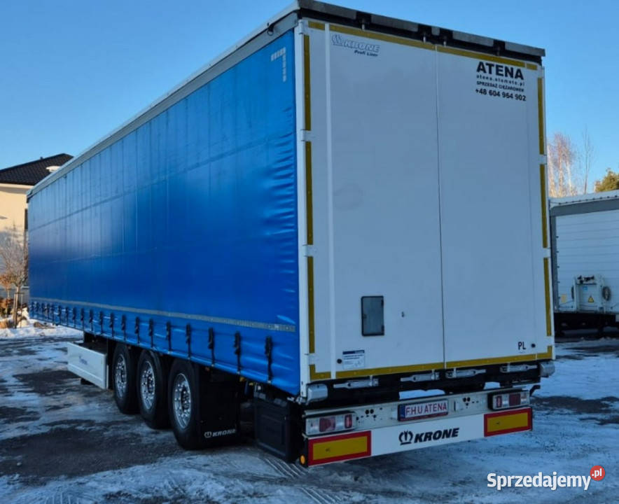 firana Krone Firana Standard 2 osie podnoszone Rok produkcji 2020 Daleszyce