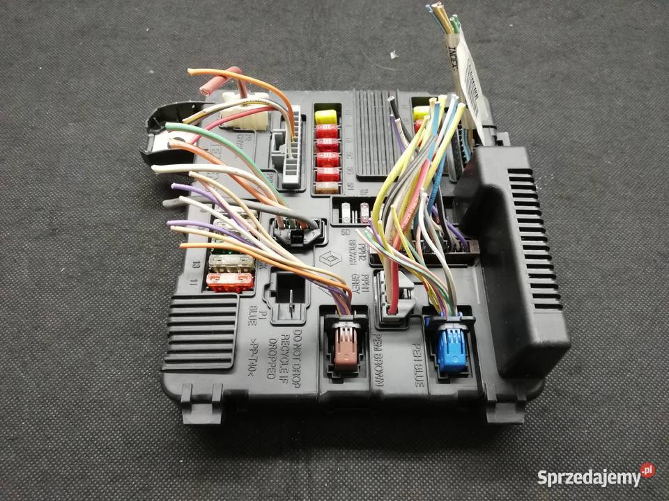 Megane II Scenic II moduł upc x 84 n2 układ elektryczny silnika Układ elektryczny