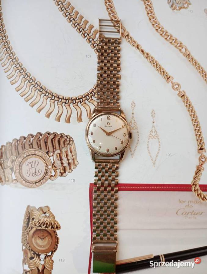 Szwajcarski złoty zegarek OMEGA 1960 Wagowo