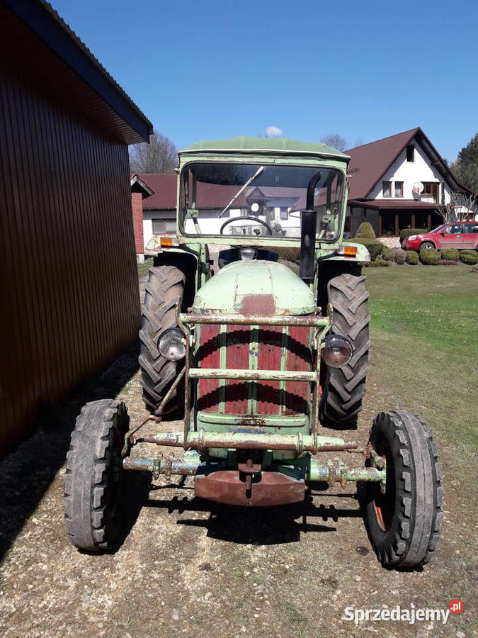 Hanomag Brillant 600 ciągnik traktor małopolskie Żarnówka