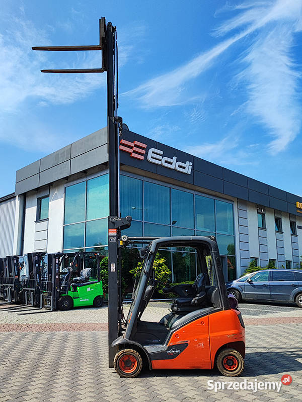 Wózek widłowy Linde H16T01 16 t LPG triplex 547 małopolskie Kęty