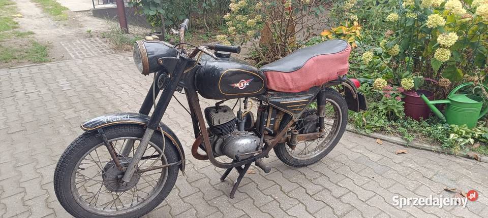 Motocykl WSK M0664 zarejestrowana