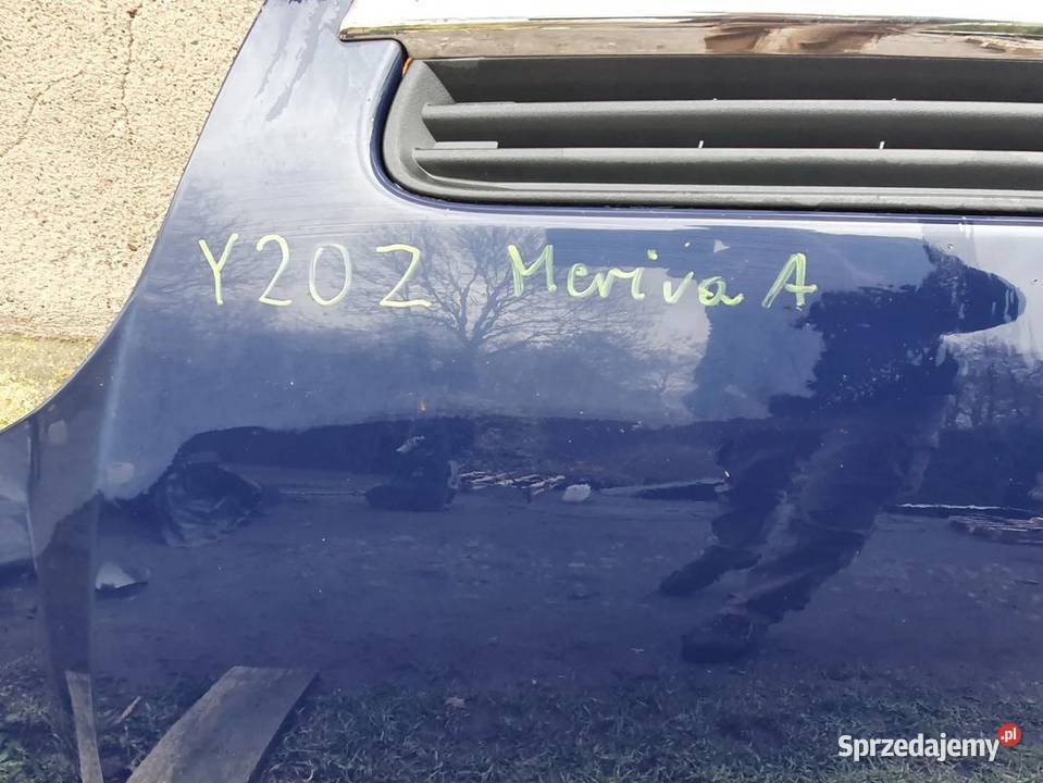 Opel Meriva A Y20Z Maska Pokrywa silnika Słowikowo