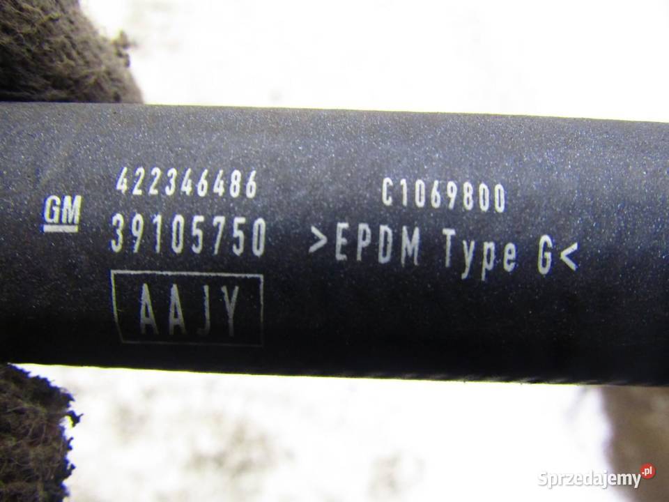 WĄŻ PRZEWÓD RURKA WODY 15 TURBO OPEL INSIGNIA B lubelskie