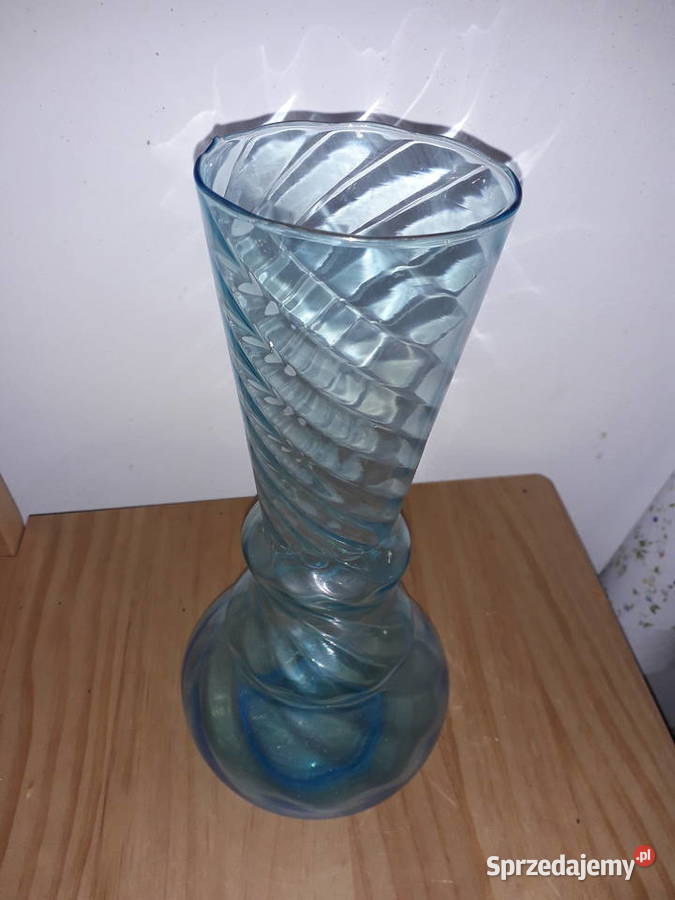 Wazon blue spirelli vintage Ząbkowice Warszawa