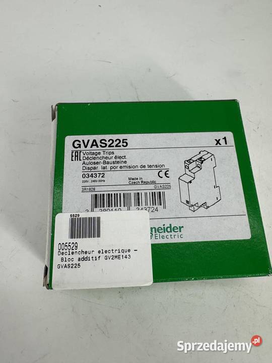 Schneider Electric GVAS225 Wyzwalacz wzrostowy
