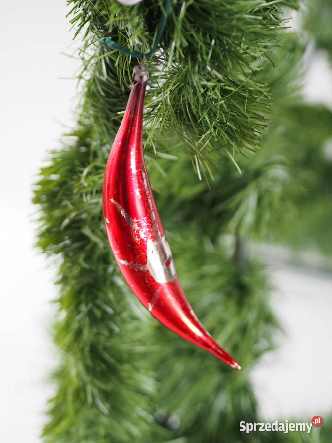 Bombki Ozdoby Choinkowe PRL zestaw 3 Wrocław