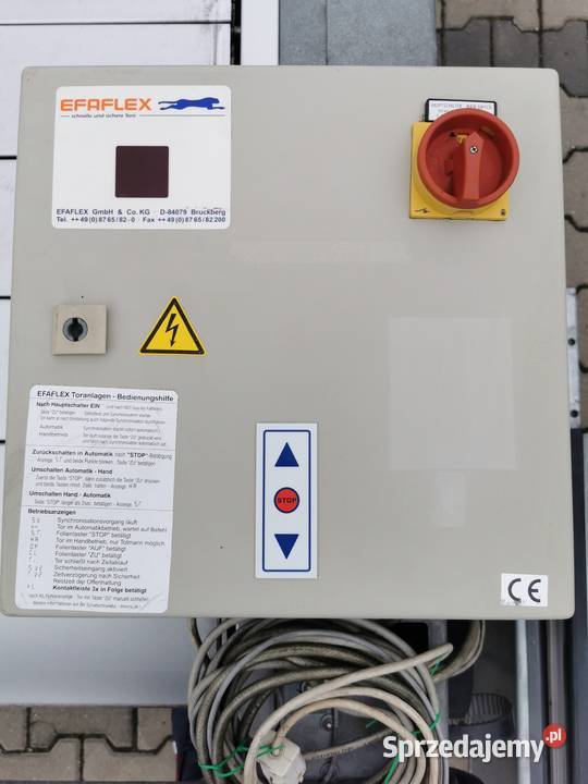 Brama szybkobieżnaizolowana Efaflex 340 wys x Zdziechowice