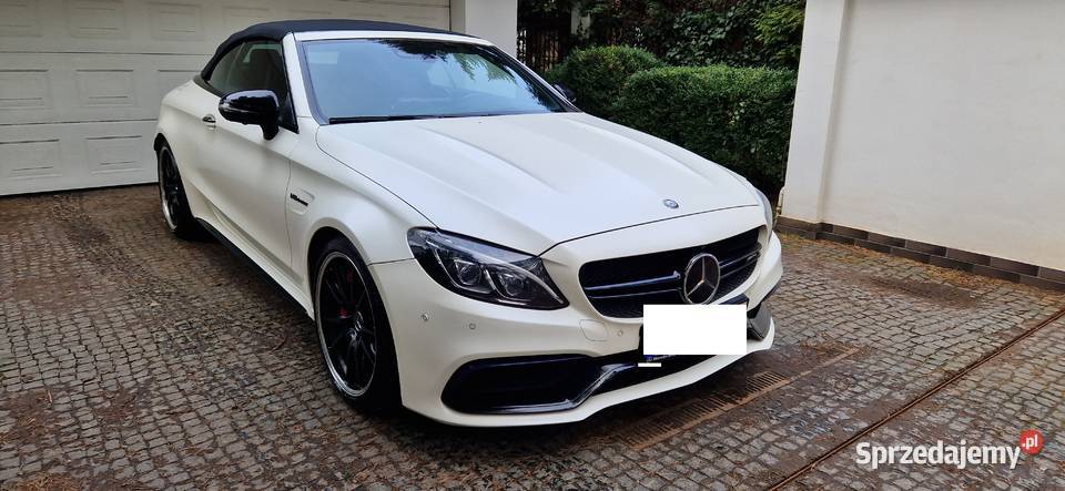mercedes c 63 AMG cabrio Mercedes-Benz Warszawa sprzedam