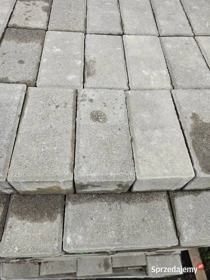 Kostka brukowa szara prostokątna Łódź