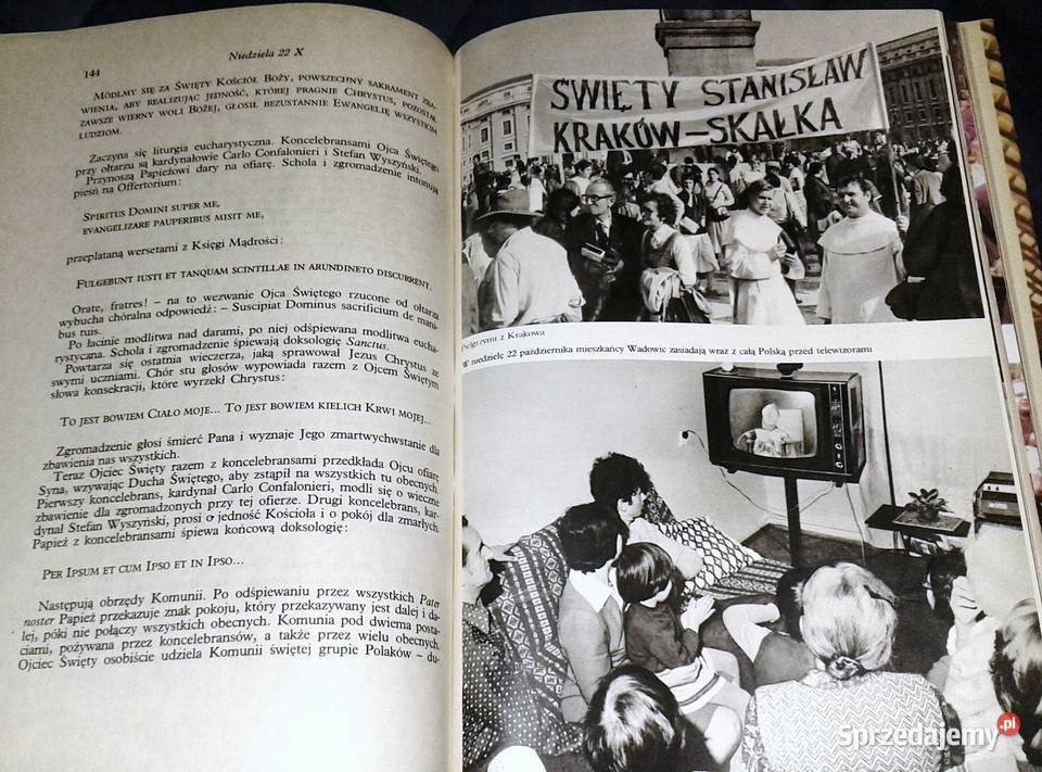 Pierwsze dni pontyfikatu Jana Pawła II Podsiad Chełm sprzedam