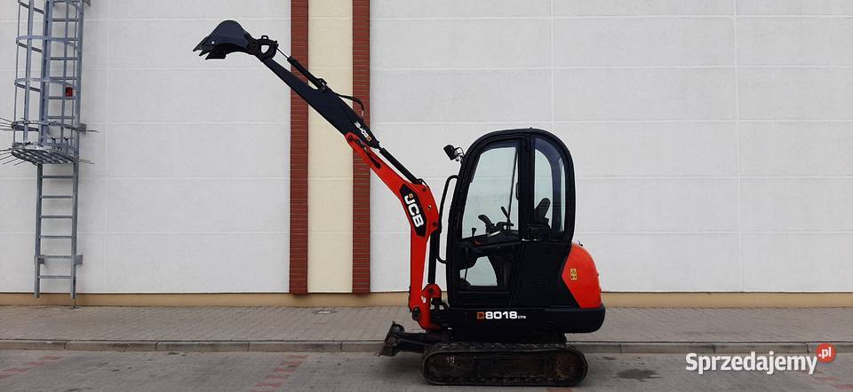 JCB 8018 CTS 2013r 1900mth GWARANCJA LEASING Koparki Gniezno