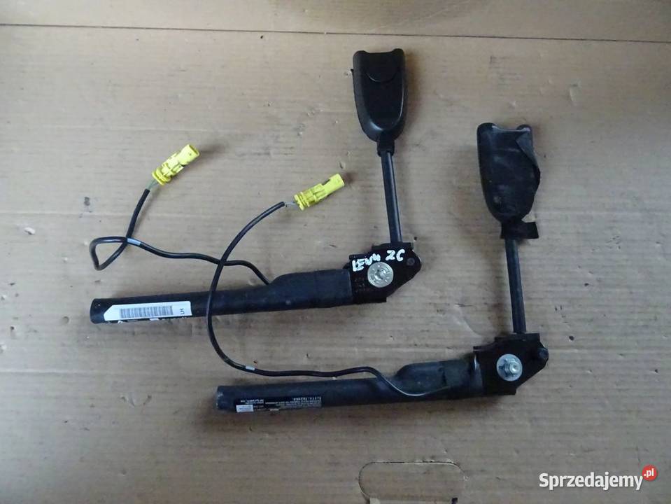 Poduszki powietrzne napinacze dopinacze pasy