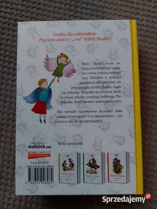 nowa Czworo dzieci i coś Jacqueline Wilson Rok wydania 2014 Książki i Podręczniki
