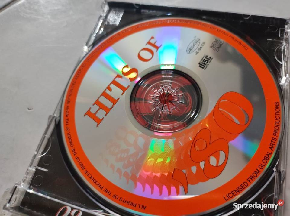 Hits of the 80 cd składanka toto gazebo cocker 1 płyta Kielce sprzedam