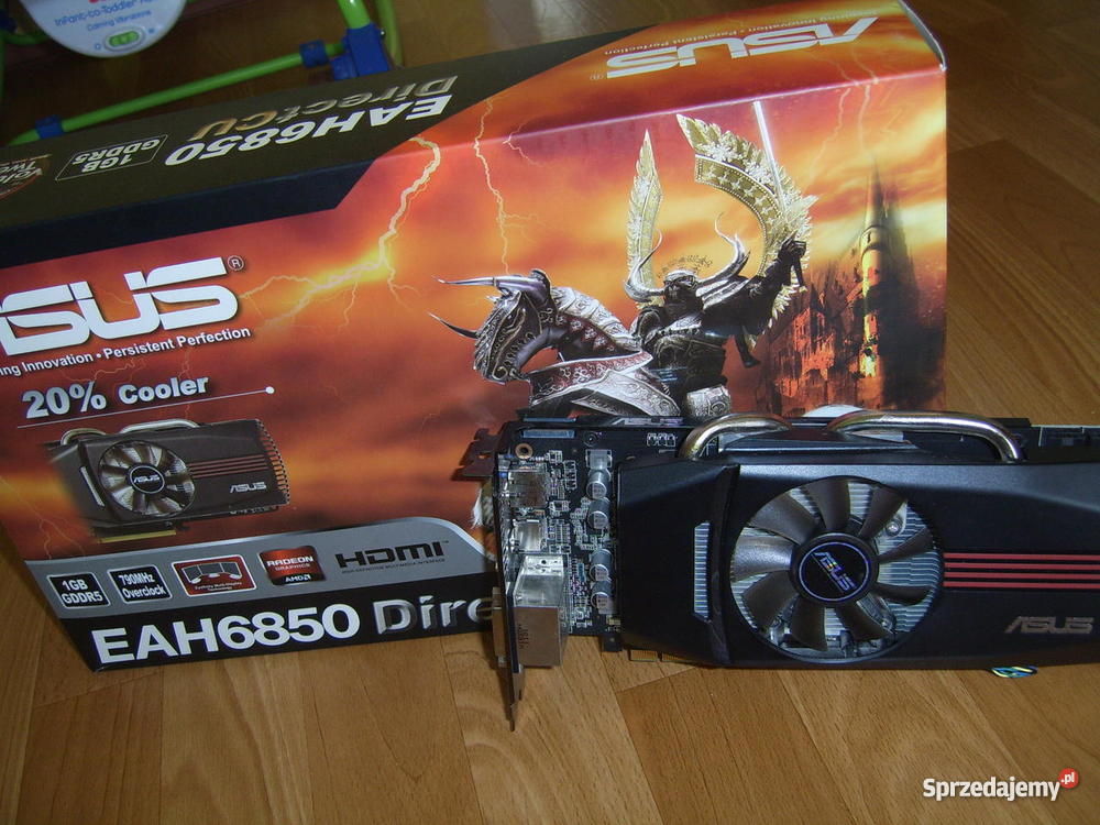 Asus Radeon Hd 6850 1gb Gddr5 256bit Sprzedajemypl 9162