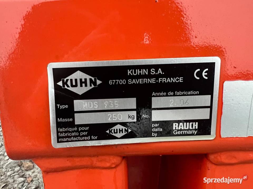 Rozsiewacz nawozów Kuhn Rauch MDS 935 Q Kuhn Zambrów
