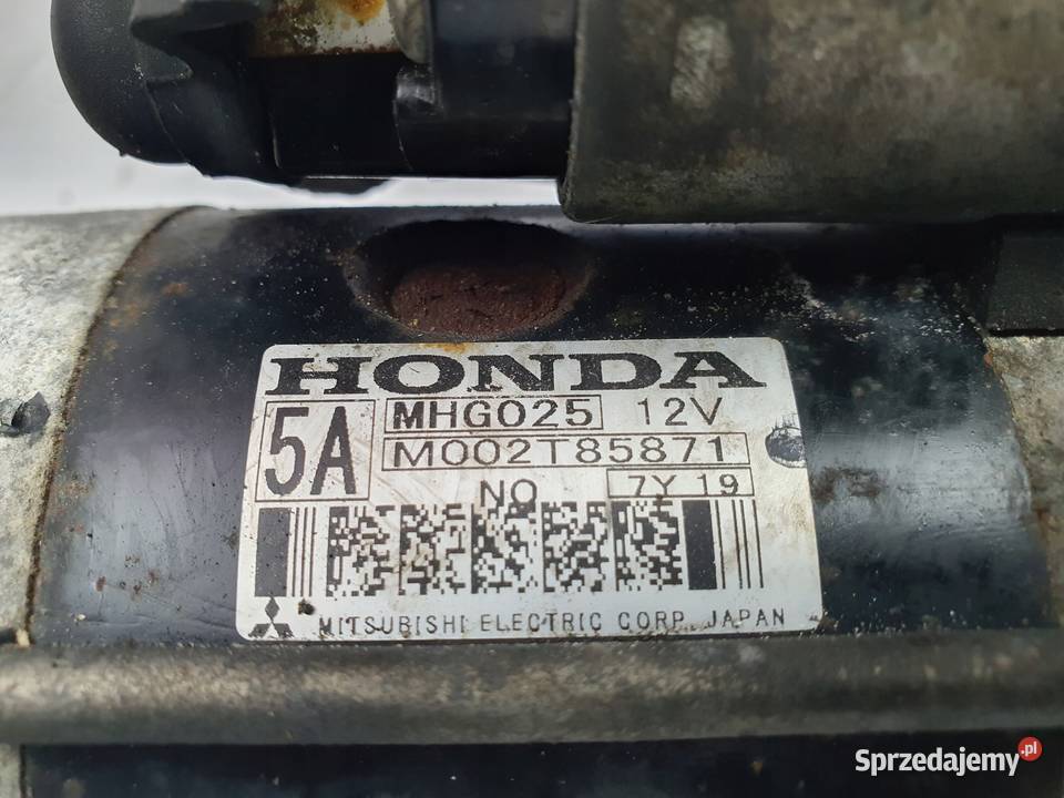 ROZRUSZNIK Honda Civic VIII 22 iCTDI M002T85871 osobowe Chełm sprzedam