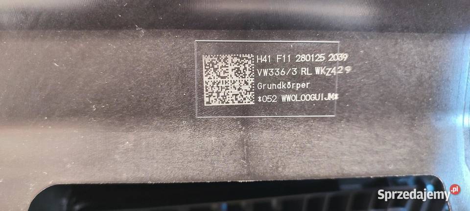 VW TAYRON LAMPY DESKA KOKPIT RHD ANGLIK dolnośląskie