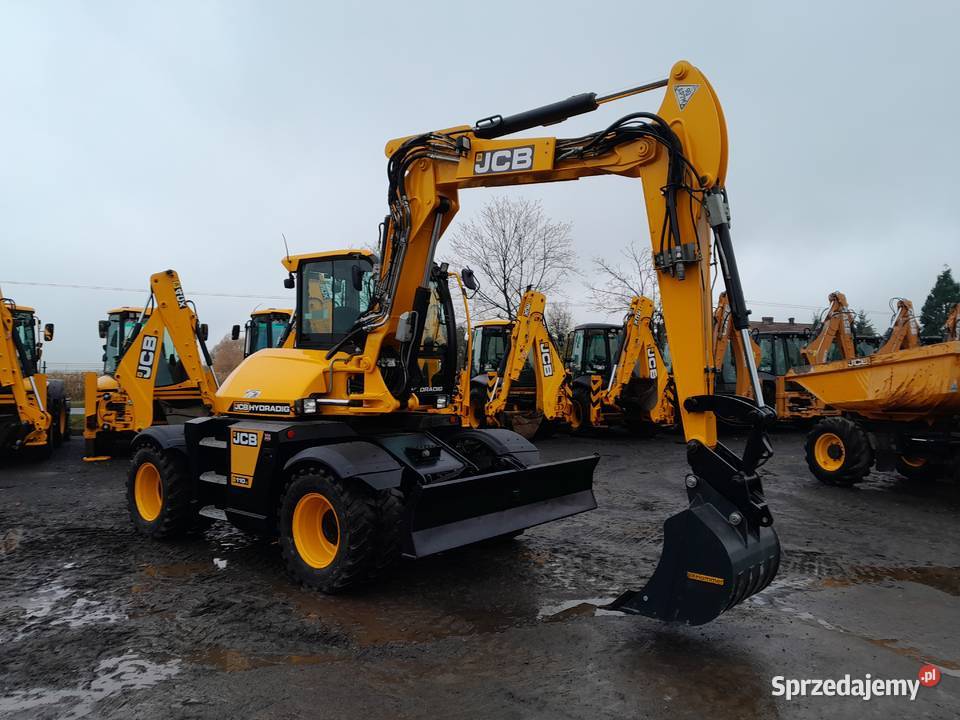 JCB HYDRADIG 110W 2017R KOPARKA KOŁOWA KOŁÓWKA