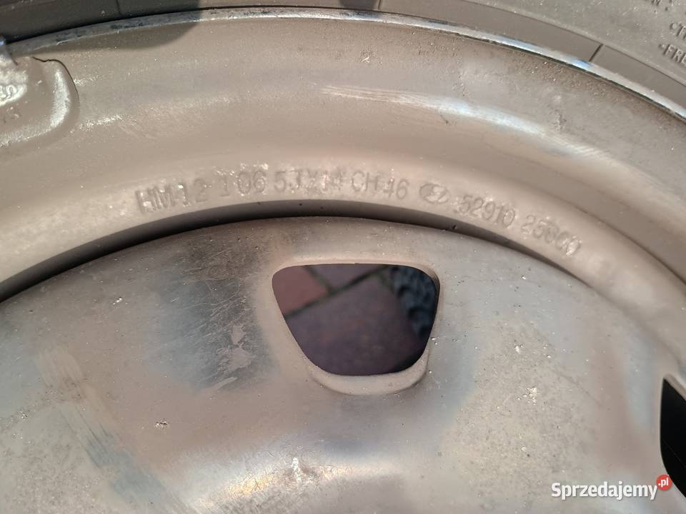 Koła zimowe wielosezonowe 4x100 ET46 16565 R14 Witkowo