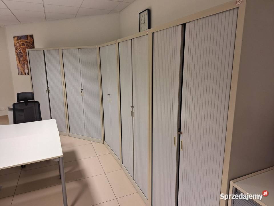 Szafa metalowa żaluzjowa półki Dostępne 5 sztuk Warszawa