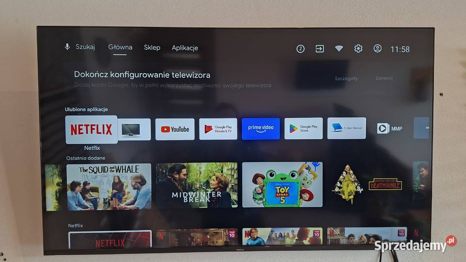 Telewizor QLED NOKIA QNA50GV210ISW 4K UHD Brzesko